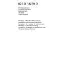 AEG 8259-M Owners Manual AEG 8259-M Owners Manual