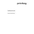 PRIVILEG 888.686-3 / 40048 Owners Manual PRIVILEG 888.686-3 / 40048 Owners Manual