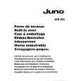 JUNO-ELECTROLUX JEB900E Owners Manual JUNO-ELECTROLUX JEB900E Owners Manual