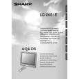 SHARP LC20S1E Owners Manual SHARP LC20S1E Owners Manual