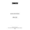 AEG ZBQ965 Owners Manual AEG ZBQ965 Owners Manual