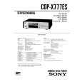 SONY CDPX777ES Service Manual SONY CDPX777ES Service Manual