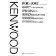 KENWOOD KGC9042 Owners Manual KENWOOD KGC9042 Owners Manual