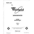 WHIRLPOOL ET20AKXSW07 Parts Catalog WHIRLPOOL ET20AKXSW07 Parts Catalog