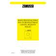 ZANUSSI WDS1072 Owners Manual ZANUSSI WDS1072 Owners Manual
