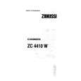 ZANUSSI ZC4410W Owners Manual ZANUSSI ZC4410W Owners Manual